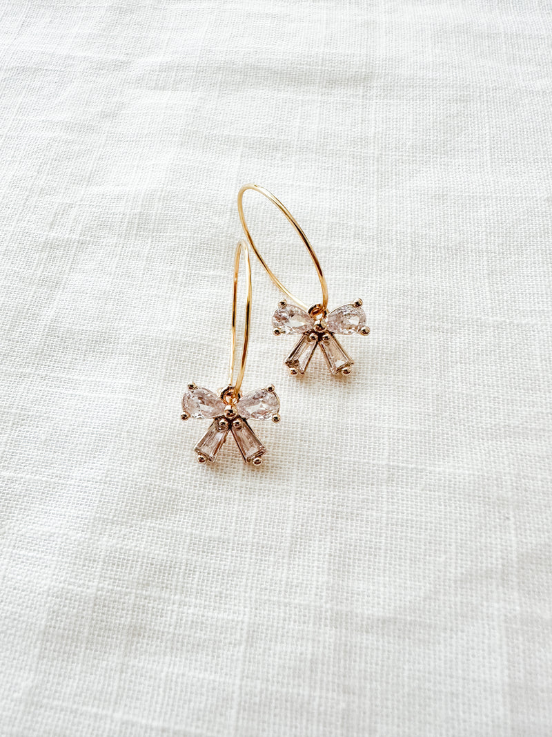 Charm Bow (non-clay earrings)