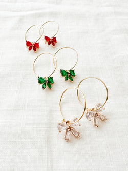 Charm Bow (non-clay earrings)